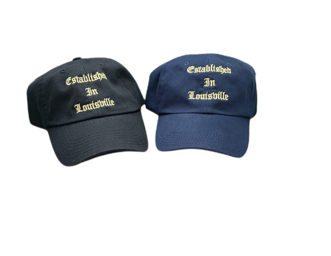 Established in Louisville Dad hat